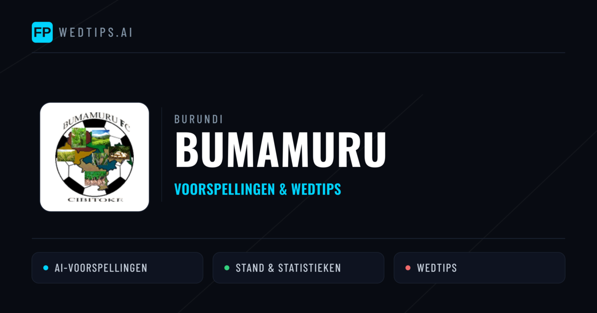Bumamuru voorspellingen & statistieken