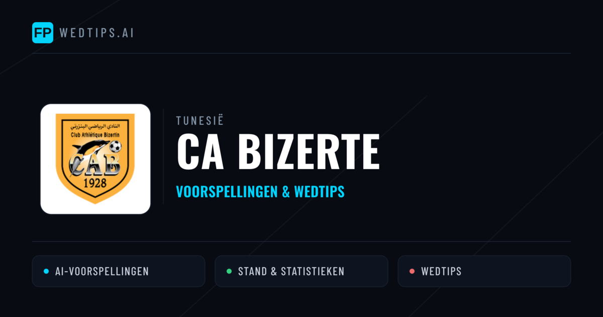 CA Bizerte voorspellingen & statistieken