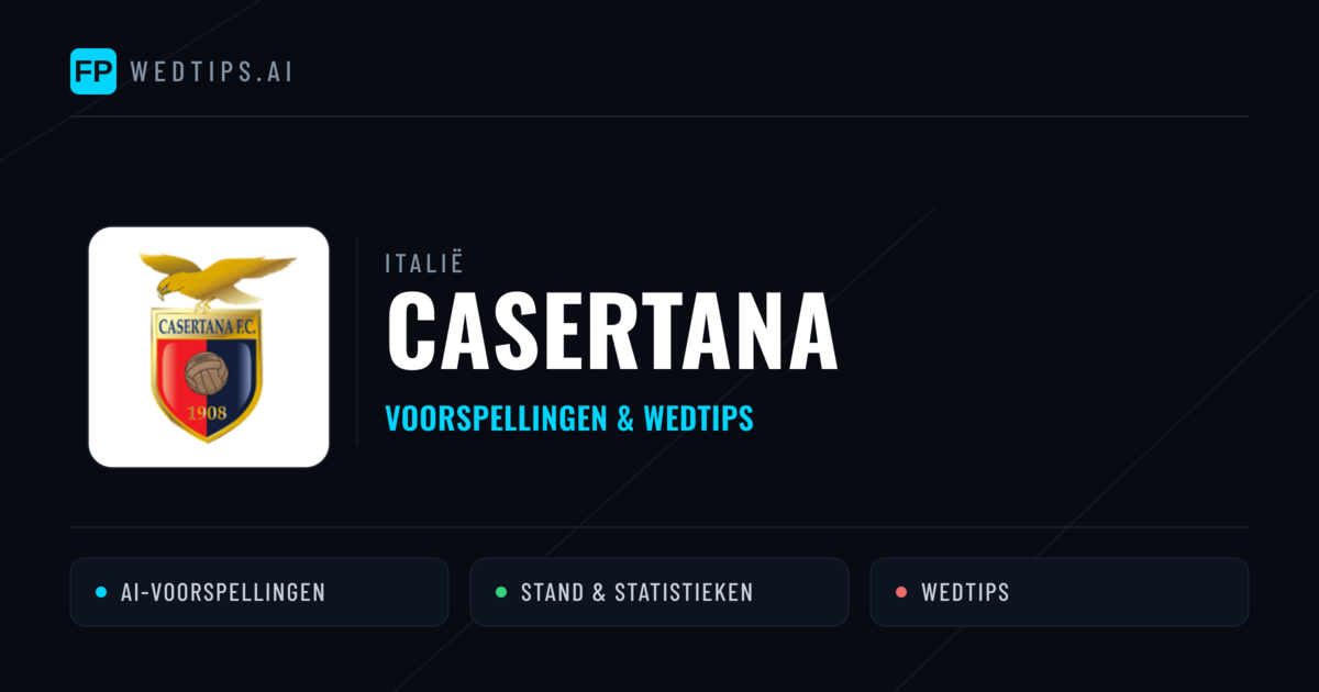 Casertana voorspellingen & statistieken