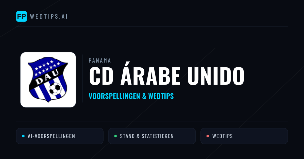 CD Árabe Unido voorspellingen & statistieken