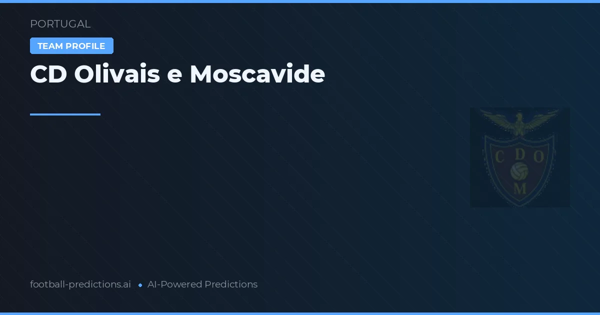 CD Olivais e Moscavide voorspellingen & statistieken