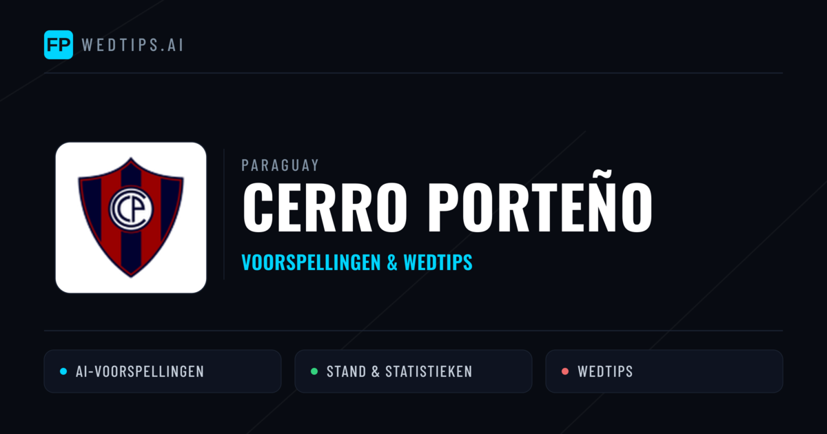 Cerro Porteño voorspellingen & statistieken