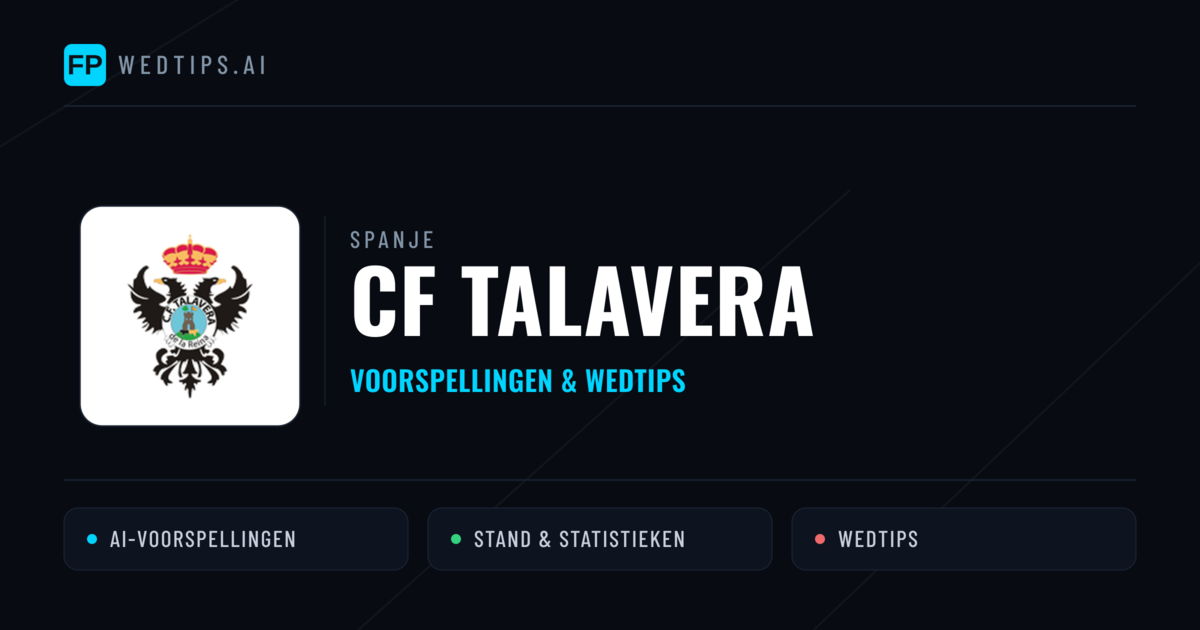 CF Talavera voorspellingen & statistieken