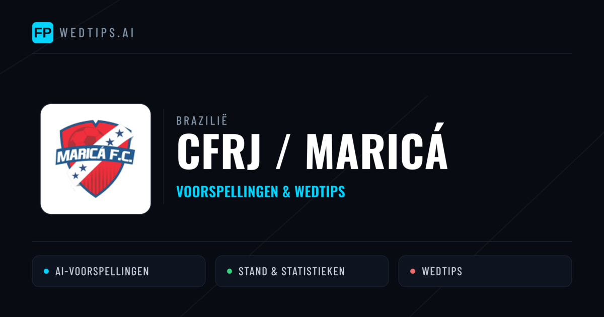 CFRJ / Maricá voorspellingen & statistieken