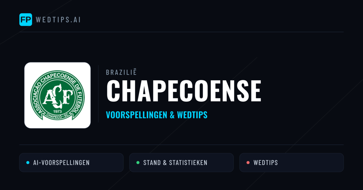 Chapecoense voorspellingen & statistieken