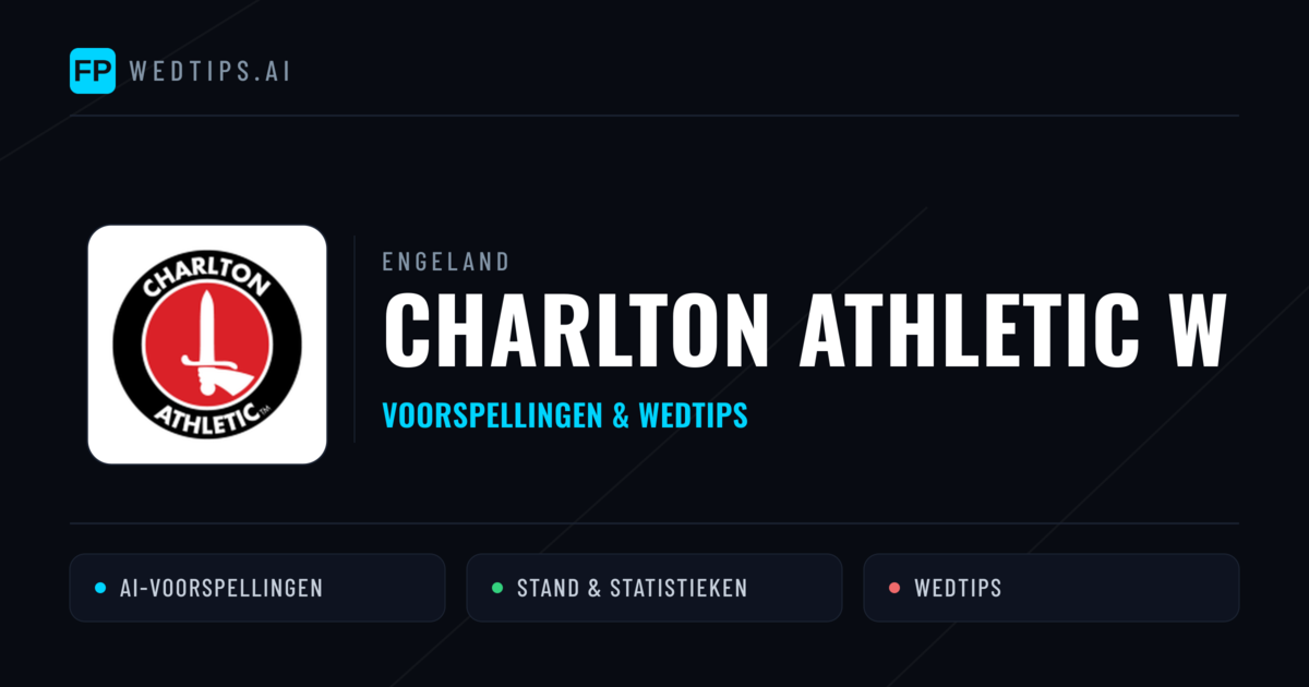 Charlton Athletic W voorspellingen & statistieken