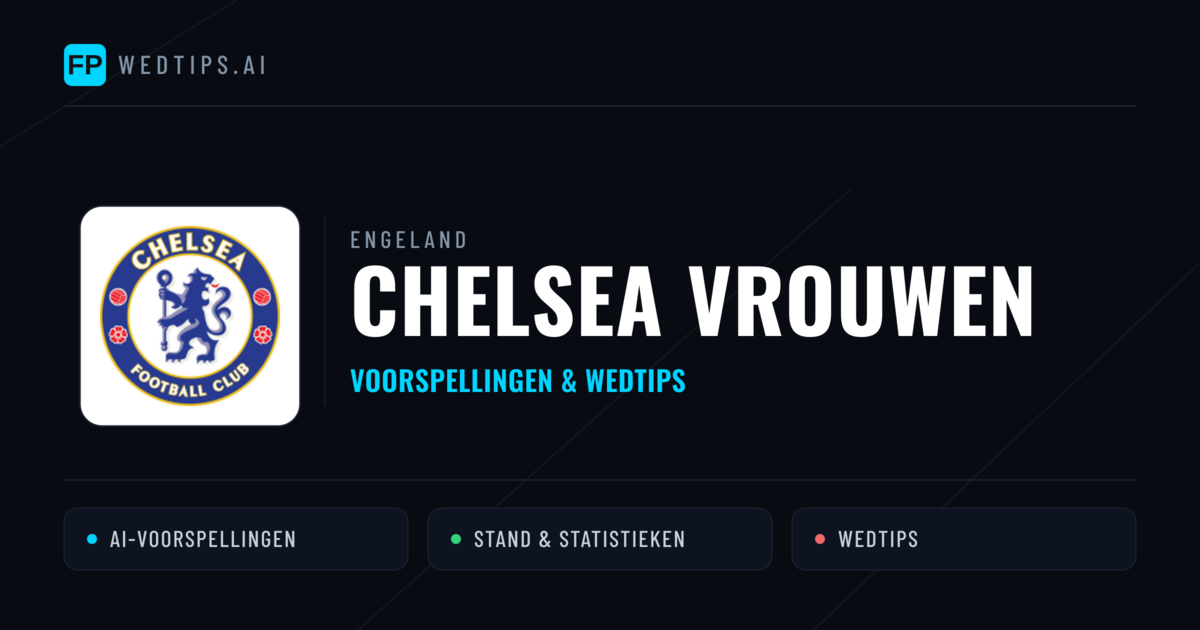 Chelsea Vrouwen voorspellingen & statistieken