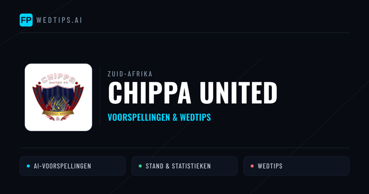 Chippa United voorspellingen & statistieken