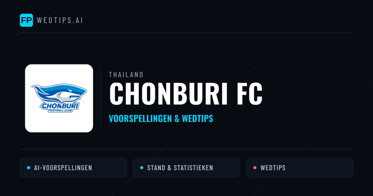Chonburi FC voorspellingen & statistieken