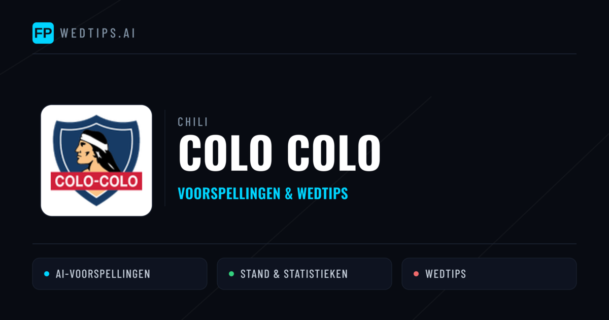 Colo Colo voorspellingen & statistieken