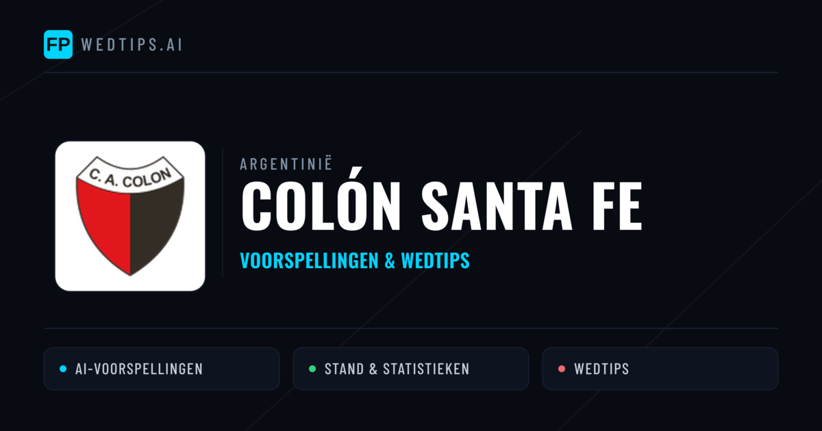 Colón Santa Fe voorspellingen & statistieken