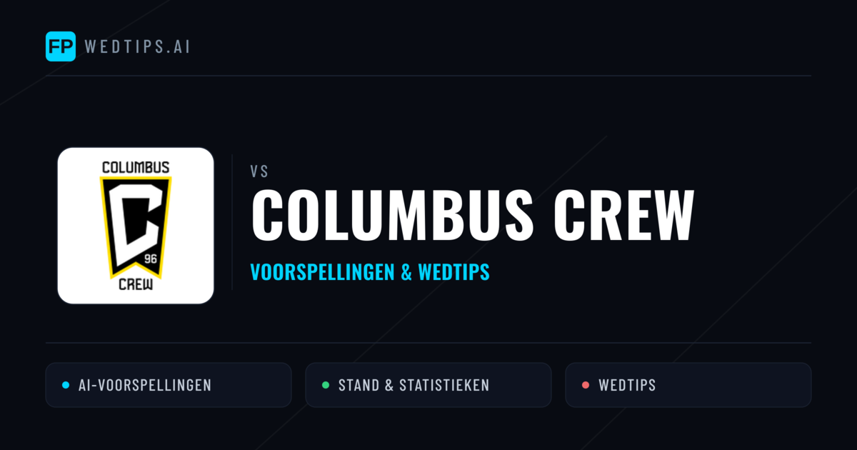 Columbus Crew voorspellingen & statistieken