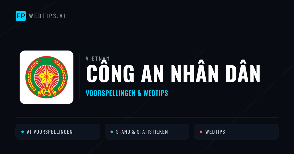 Công An Nhân Dân voorspellingen & statistieken