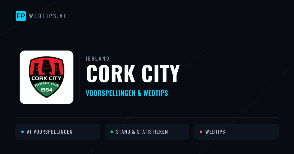 Cork City voorspellingen & statistieken