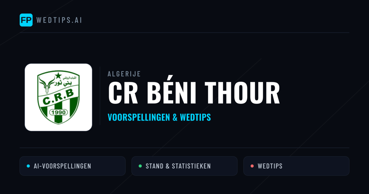CR Béni Thour voorspellingen & statistieken