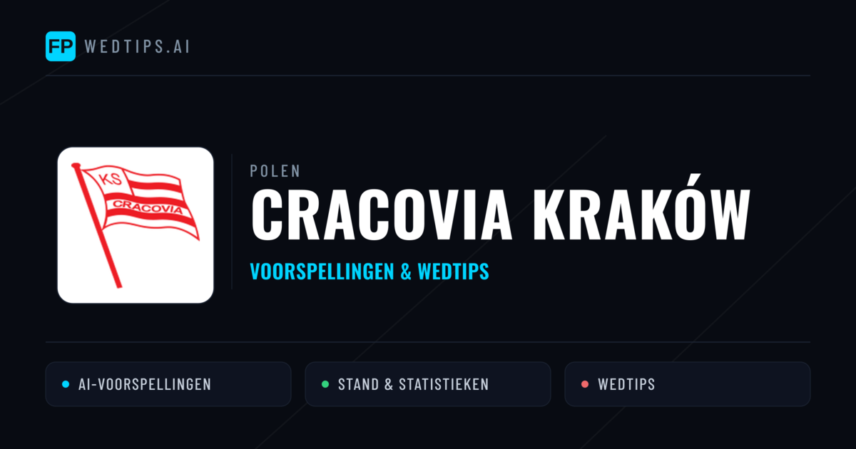 Cracovia Kraków voorspellingen & statistieken