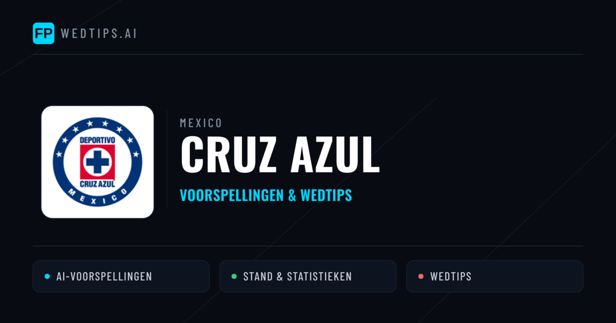 Cruz Azul voorspellingen & statistieken
