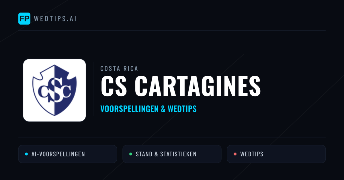 CS Cartagines voorspellingen & statistieken