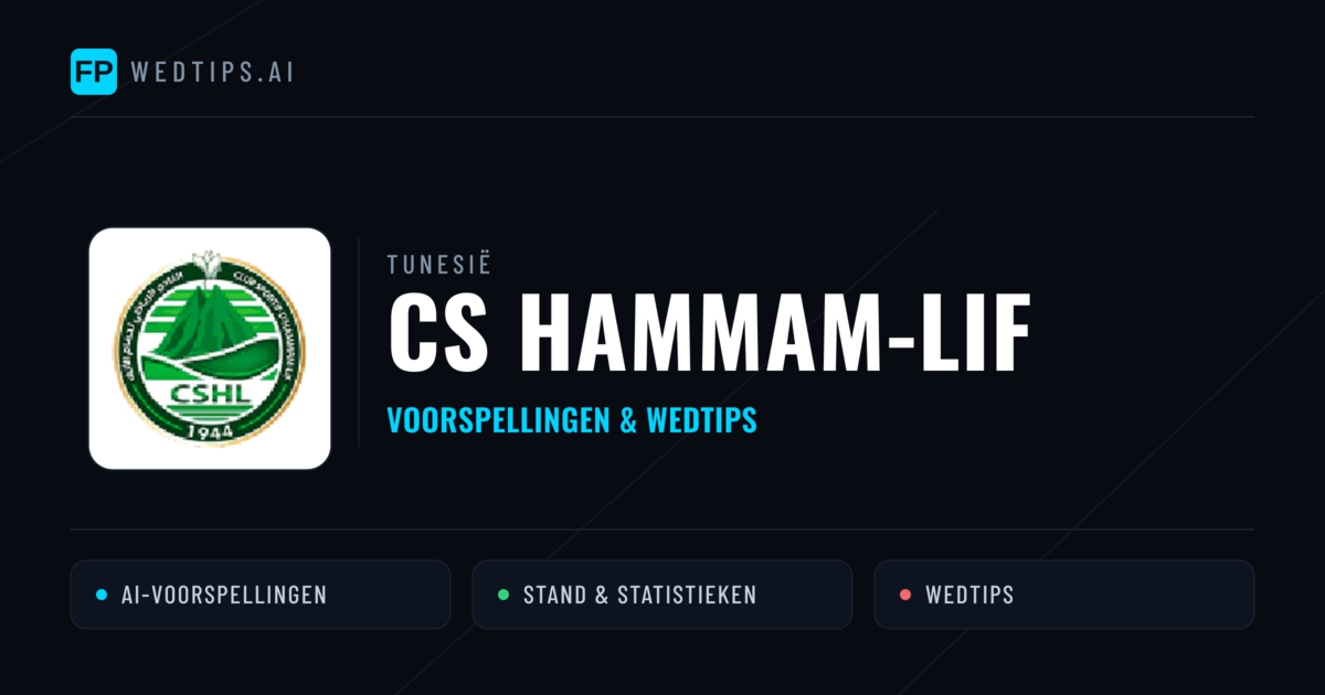 CS Hammam-Lif voorspellingen & statistieken