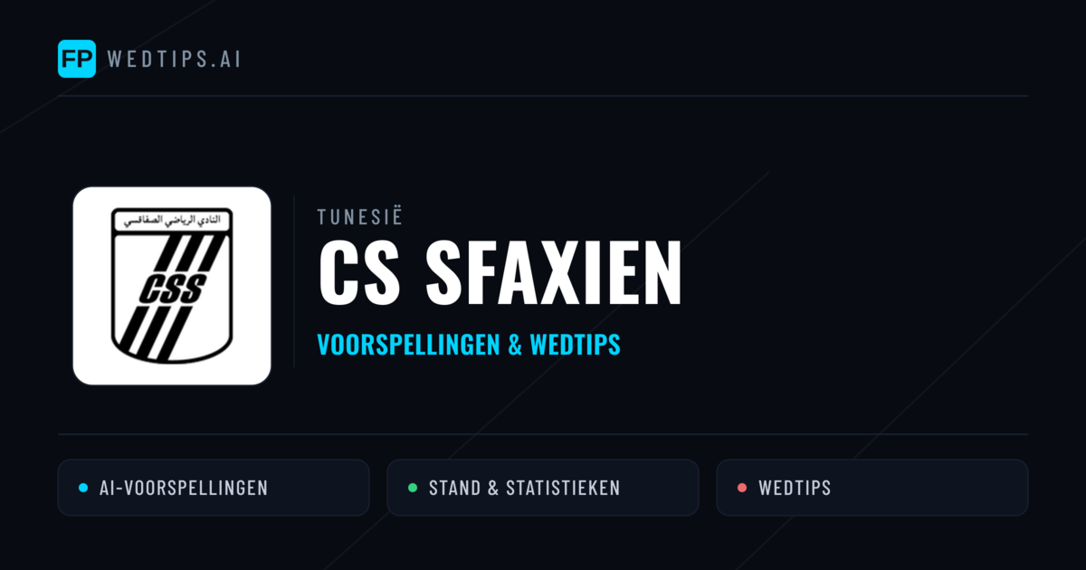 CS Sfaxien voorspellingen & statistieken