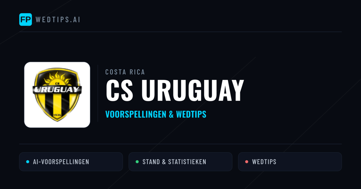 CS Uruguay voorspellingen & statistieken