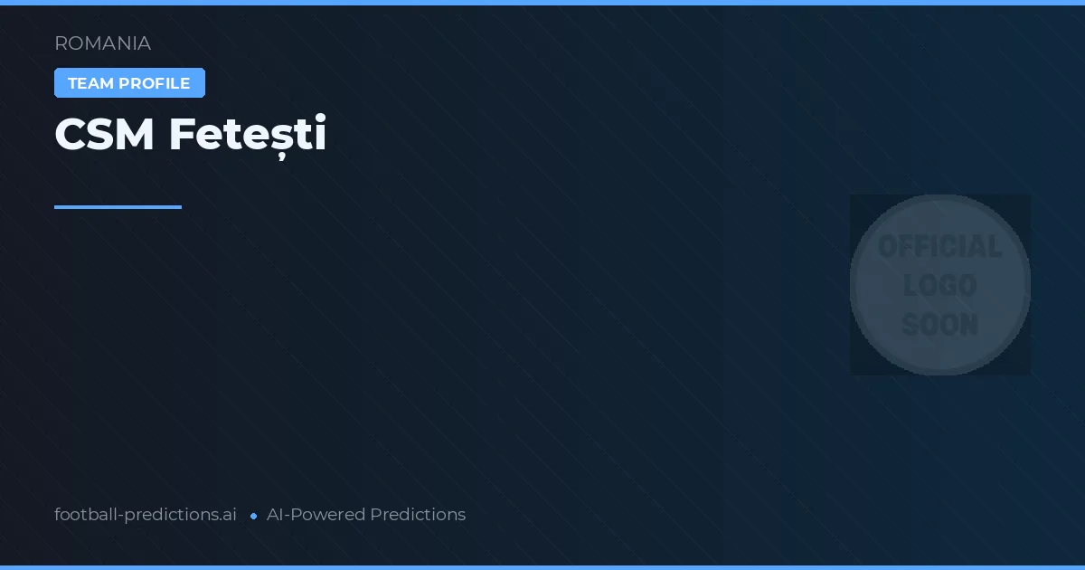 CSM Fetești voorspellingen & statistieken