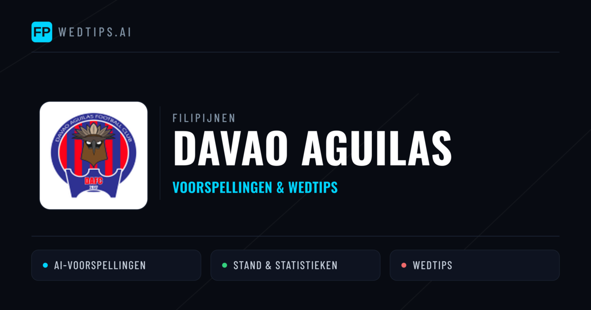 Davao Aguilas voorspellingen & statistieken