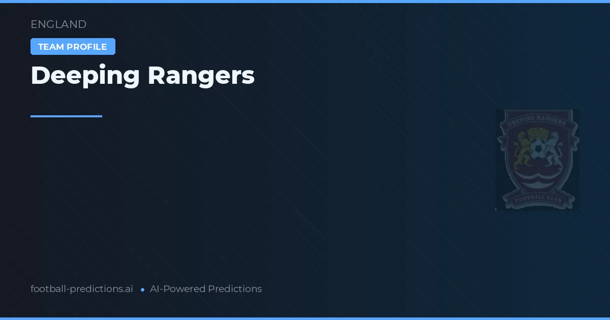 Deeping Rangers voorspellingen & statistieken