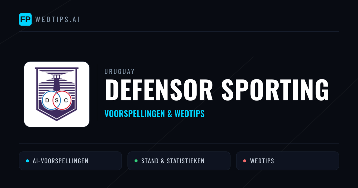 Defensor Sporting voorspellingen & statistieken