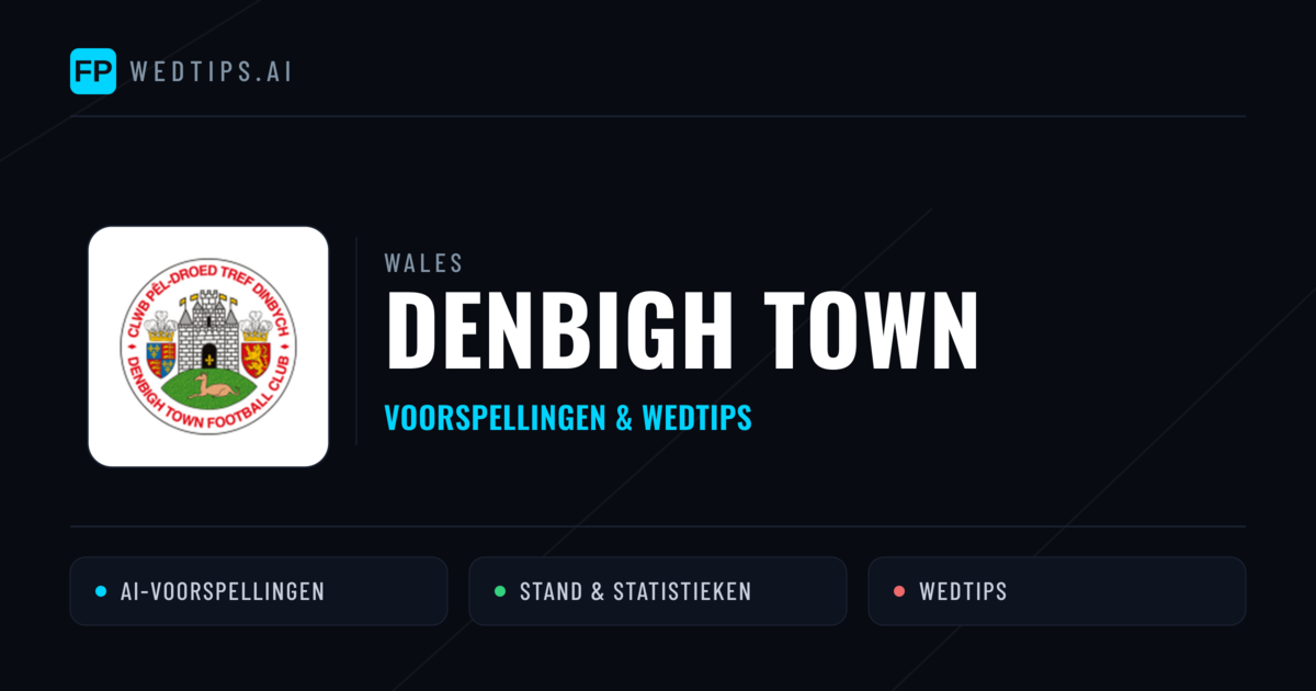 Denbigh Town voorspellingen & statistieken