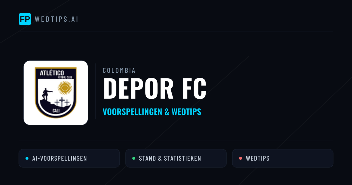 Depor FC voorspellingen & statistieken