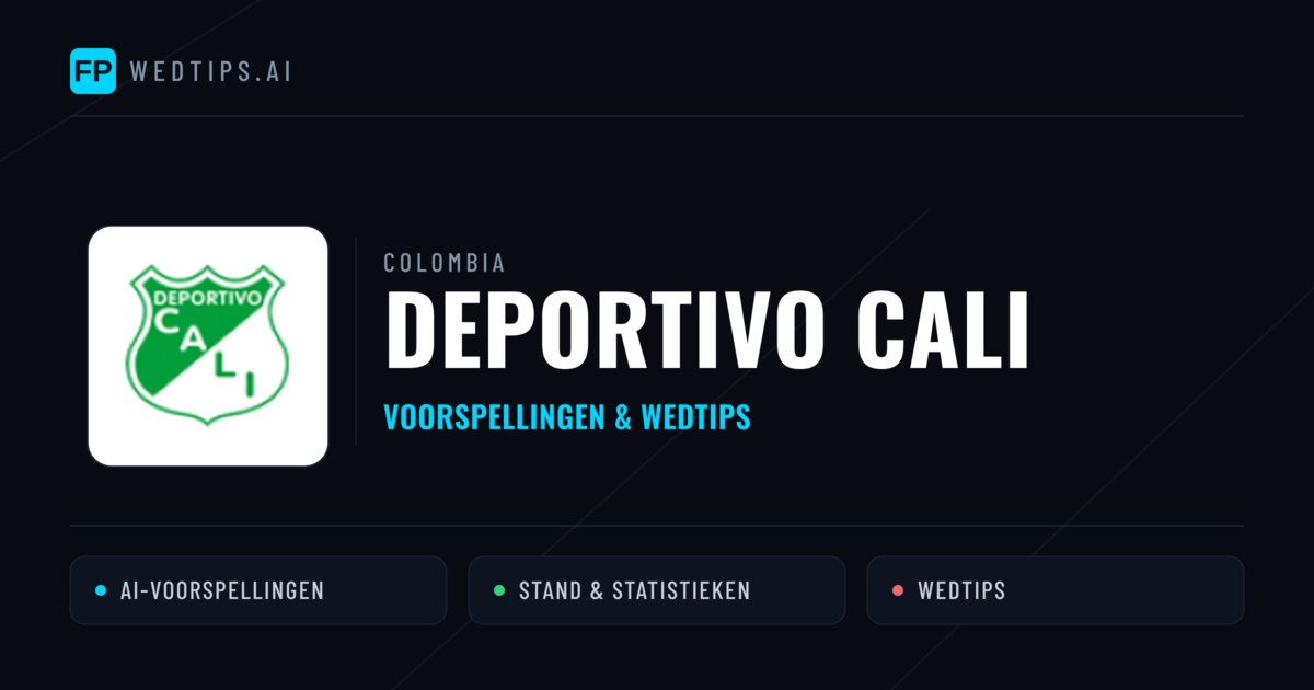 Deportivo Cali voorspellingen & statistieken