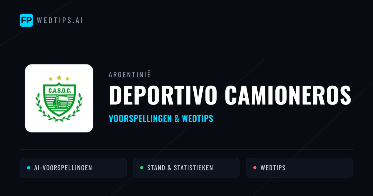 Deportivo Camioneros voorspellingen & statistieken