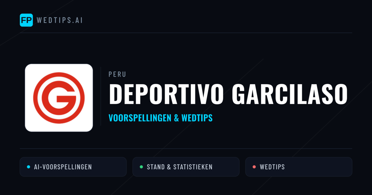 Deportivo Garcilaso voorspellingen & statistieken