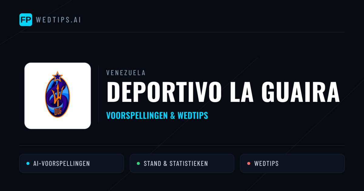 Deportivo La Guaira voorspellingen & statistieken