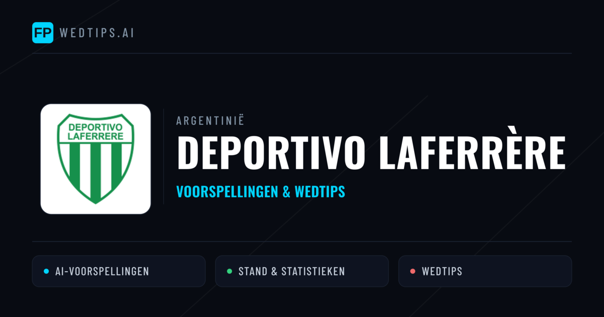 Deportivo Laferrère voorspellingen & statistieken