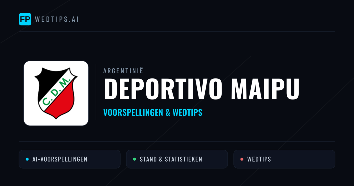 Deportivo Maipu voorspellingen & statistieken