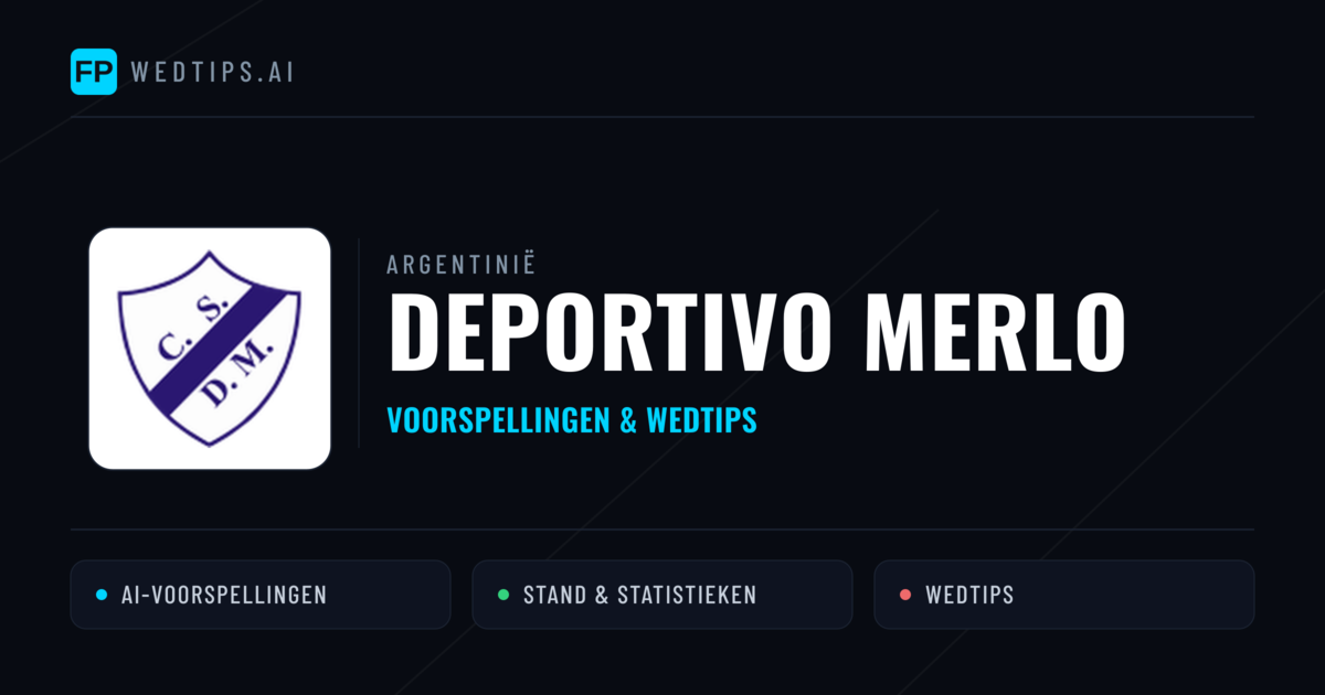 Deportivo Merlo voorspellingen & statistieken