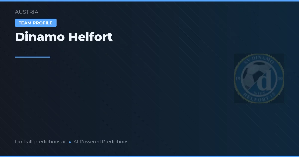 Dinamo Helfort voorspellingen & statistieken