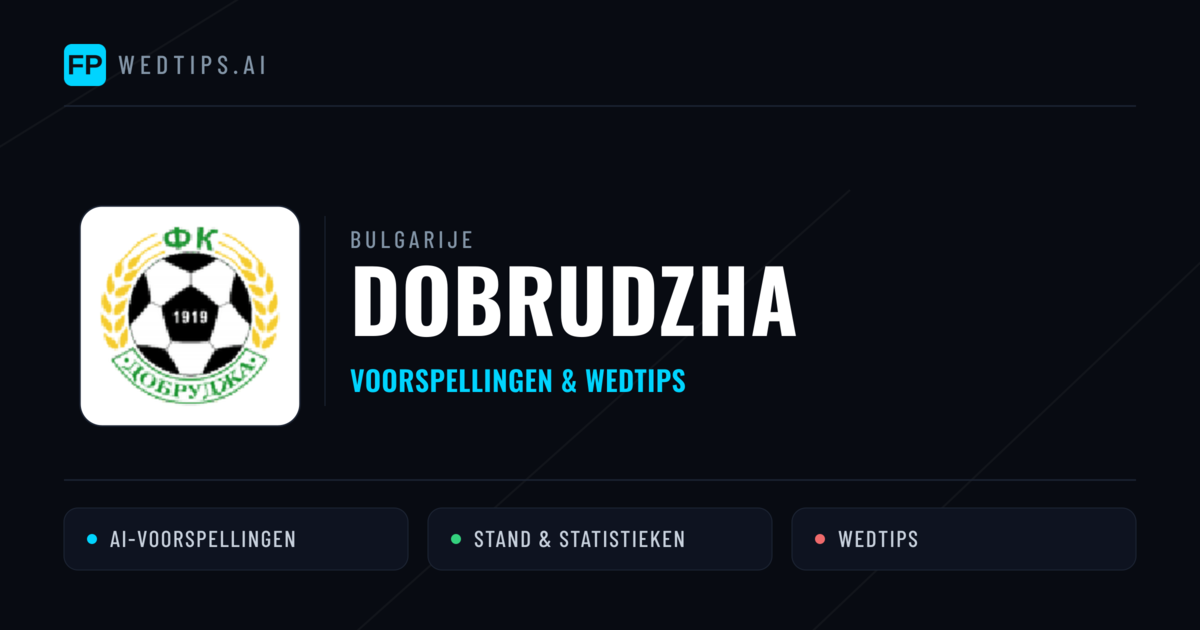 Dobrudzha voorspellingen & statistieken