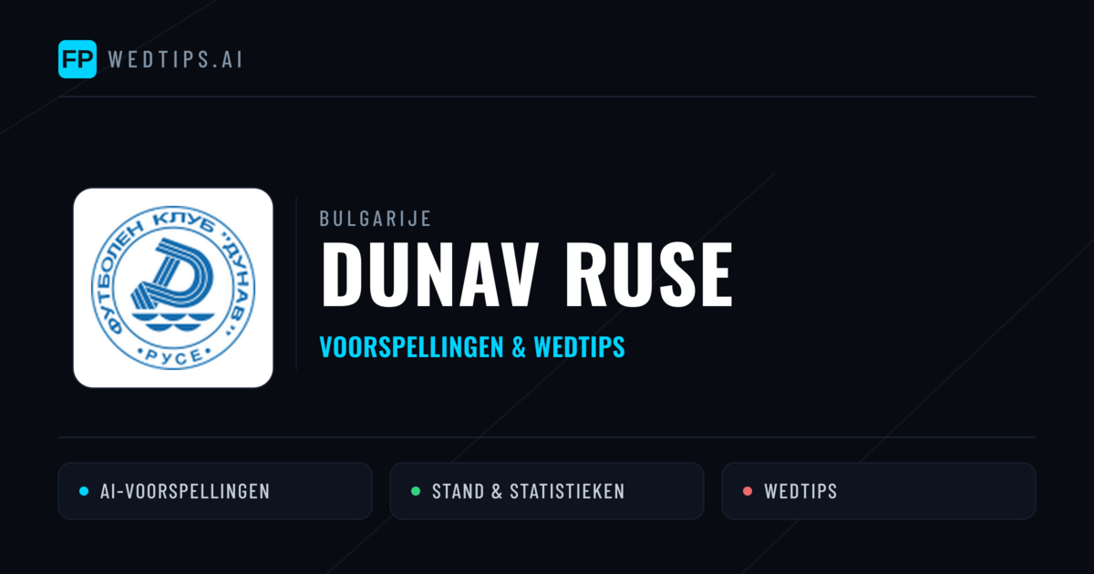 Dunav Ruse voorspellingen & statistieken
