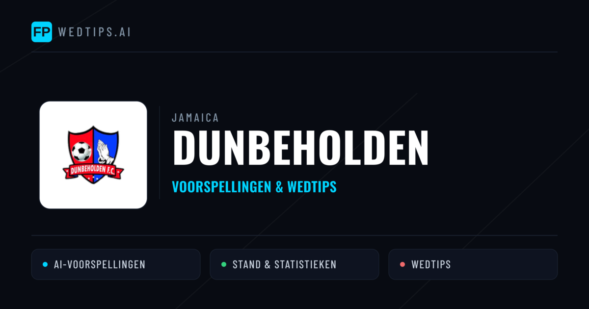 Dunbeholden voorspellingen & statistieken