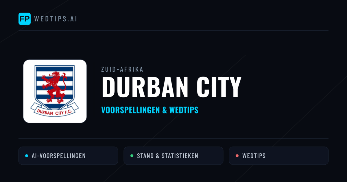Durban City voorspellingen & statistieken