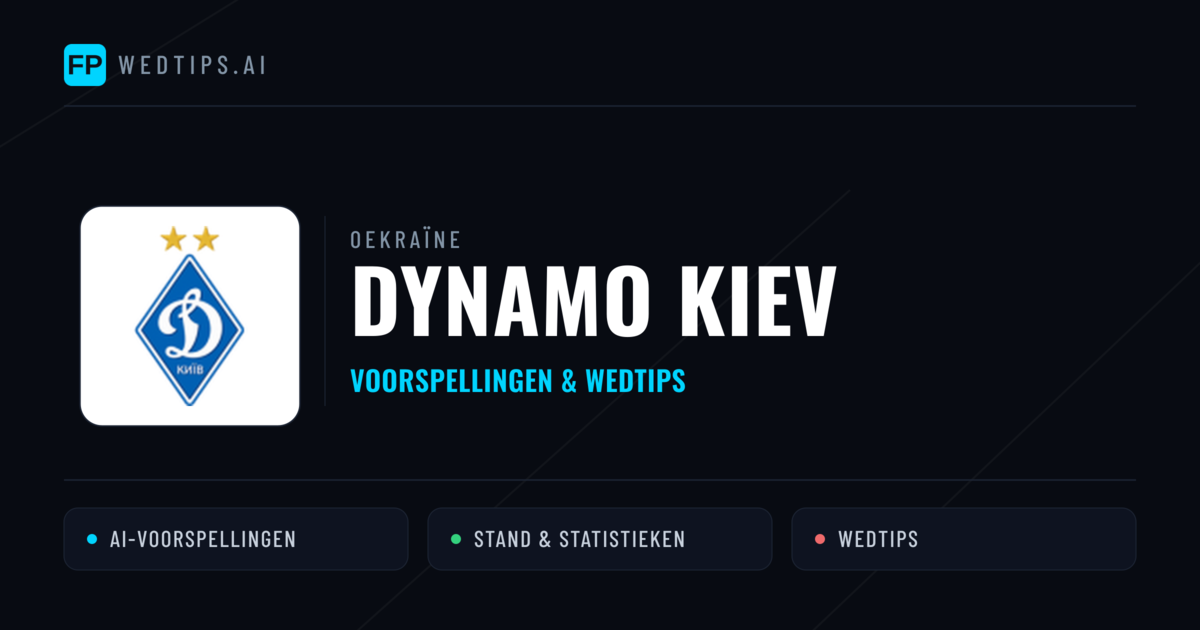 Dynamo Kiev voorspellingen & statistieken