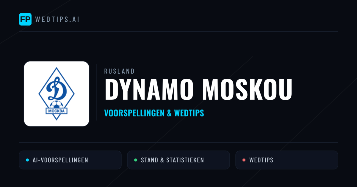 Dynamo Moskou voorspellingen & statistieken