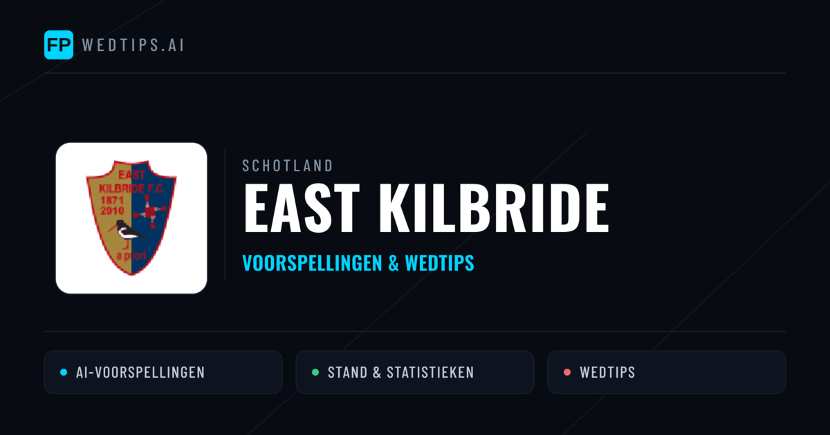 East Kilbride voorspellingen & statistieken