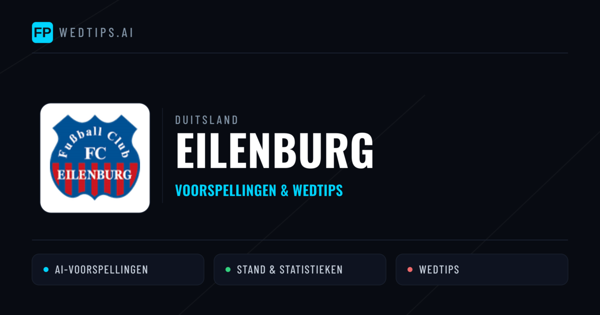 Eilenburg voorspellingen & statistieken