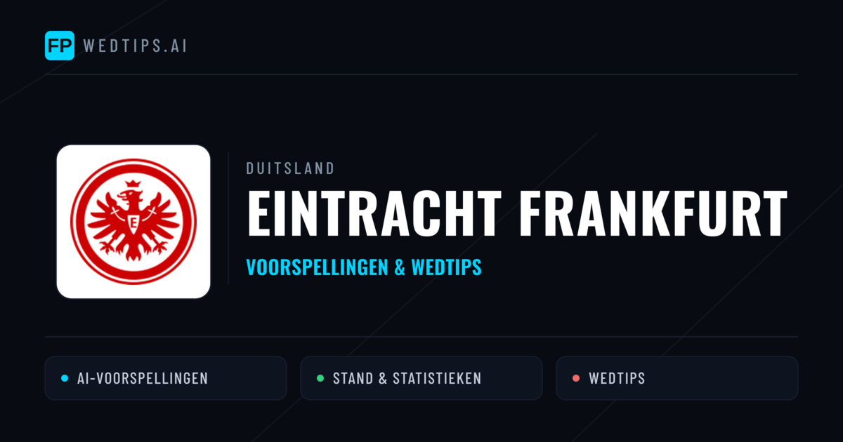 Eintracht Frankfurt voorspellingen & statistieken
