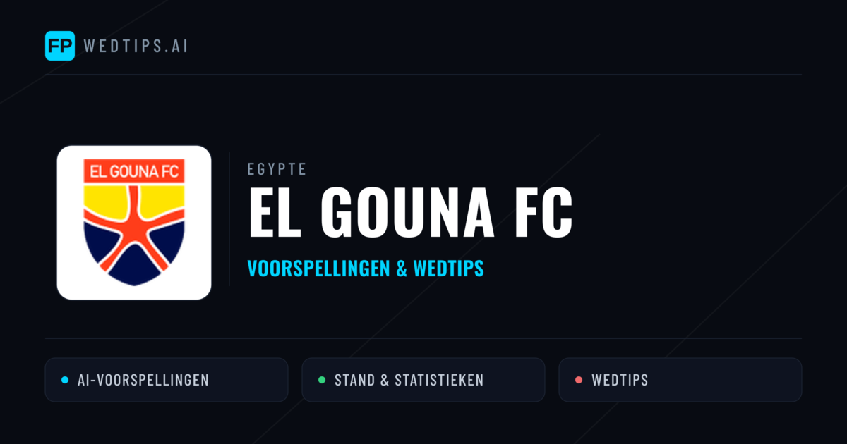El Gouna FC voorspellingen & statistieken
