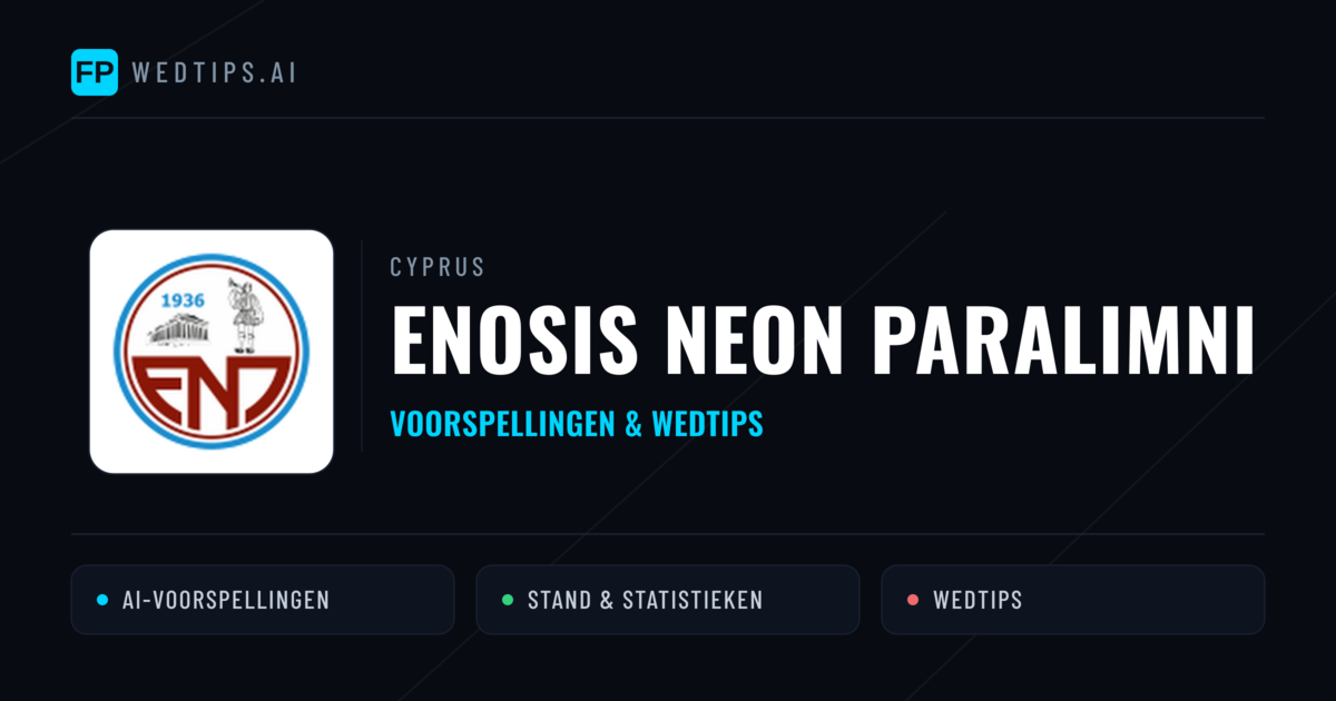 Enosis Neon Paralimni voorspellingen & statistieken